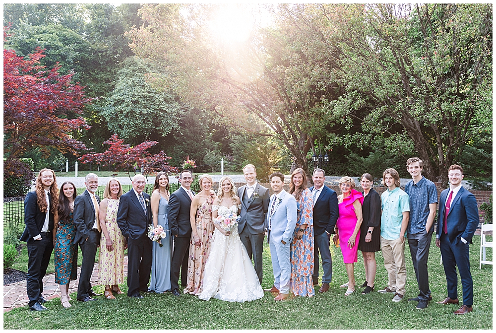 Must-have wedding photos | Atlanta wedding photographer | full family formal portrait